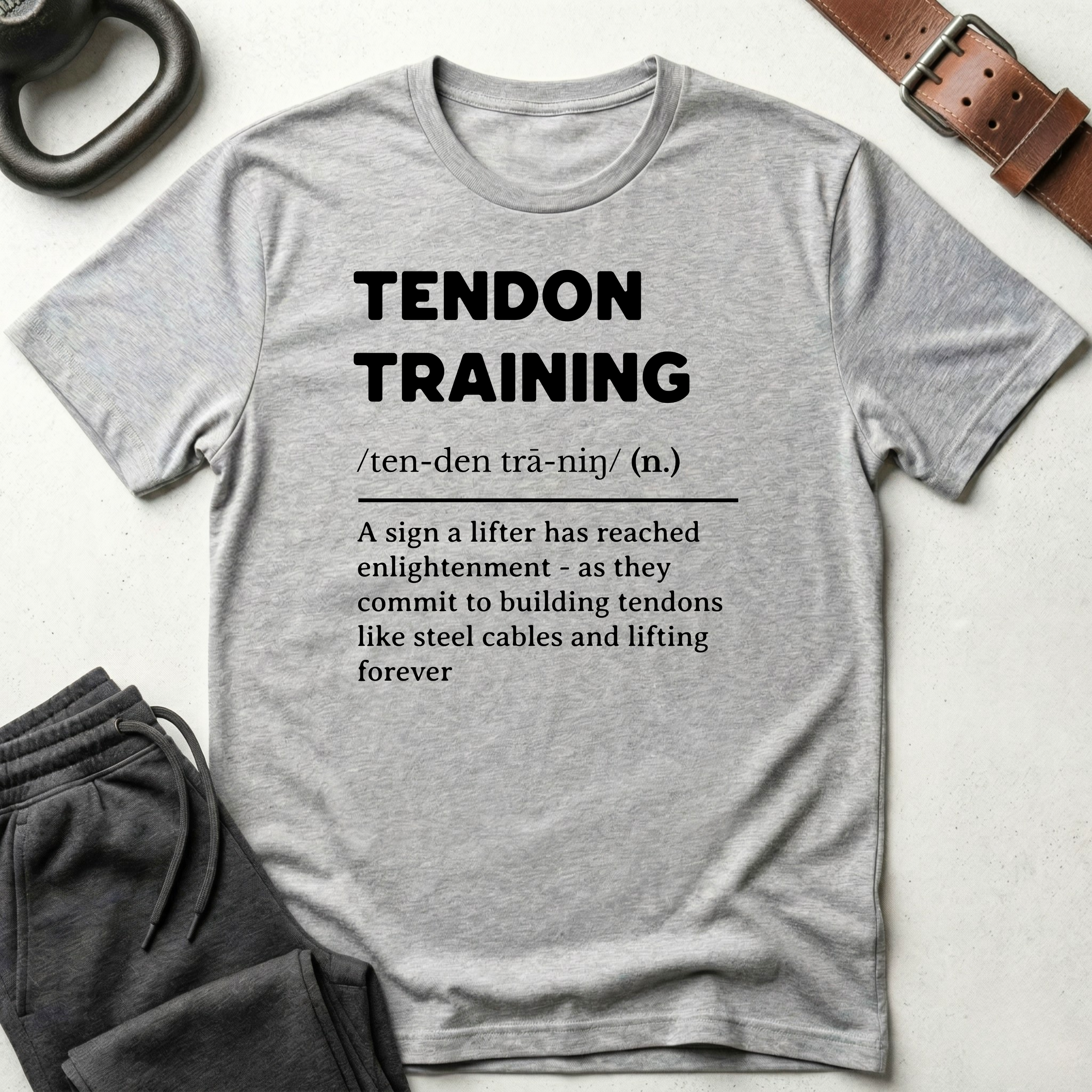 Tendon Training Definition T-Shirt