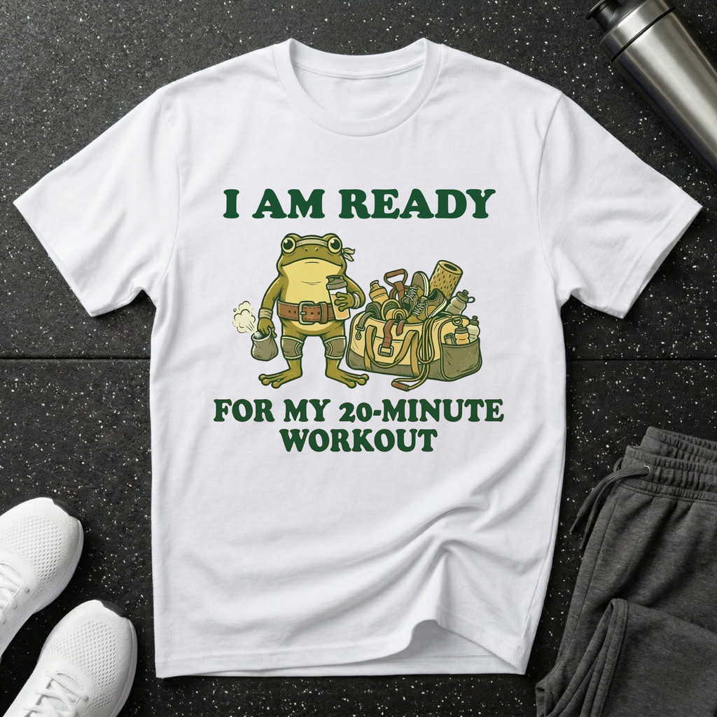 I Am Ready For My 20 min Workout T-Shirt