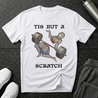 Tis But A Scratch Barbell T-Shirt
