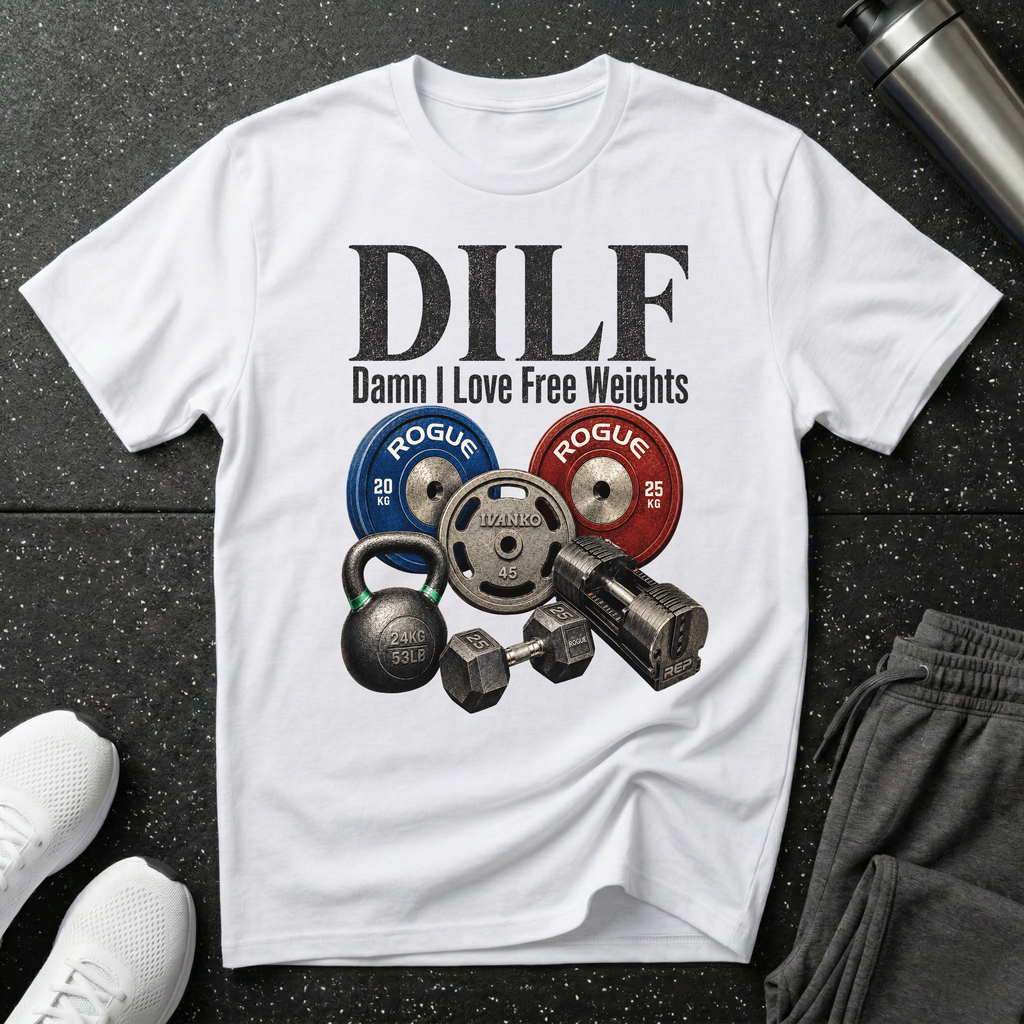 Damn I Love Free Weights T-Shirt