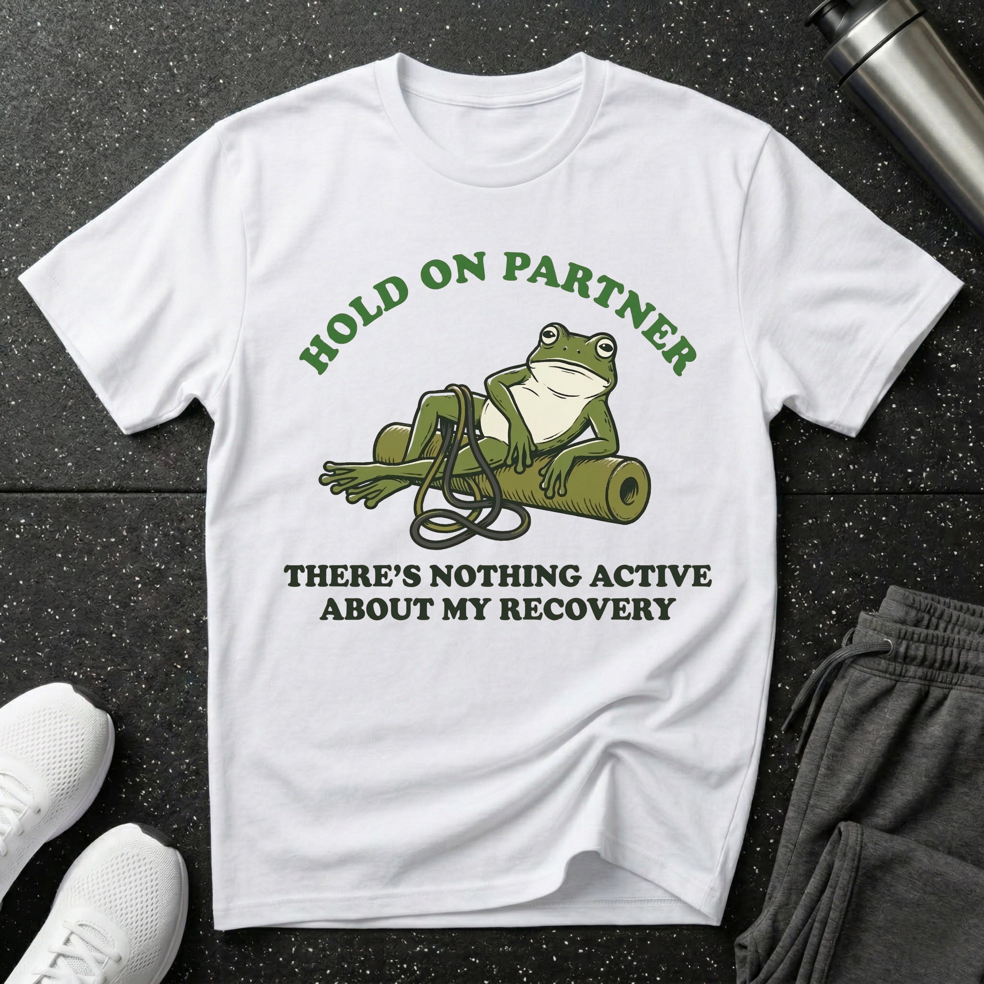 Hold On Nothing Active Recovery T-Shirt