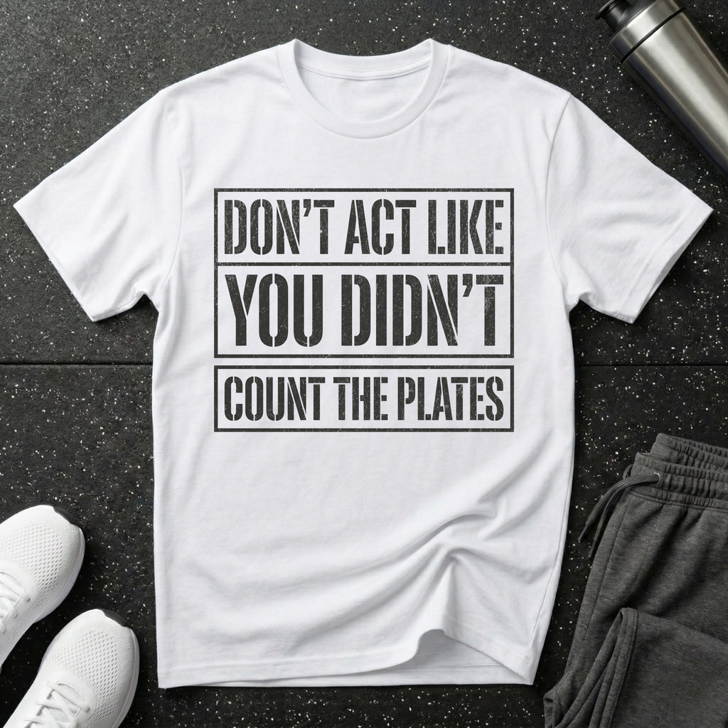 Don't Act Like You Didn't Count T-Shirt
