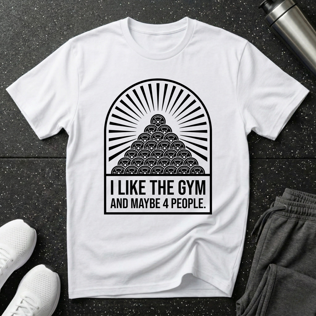 I Like The Gym And 4 People T-Shirt