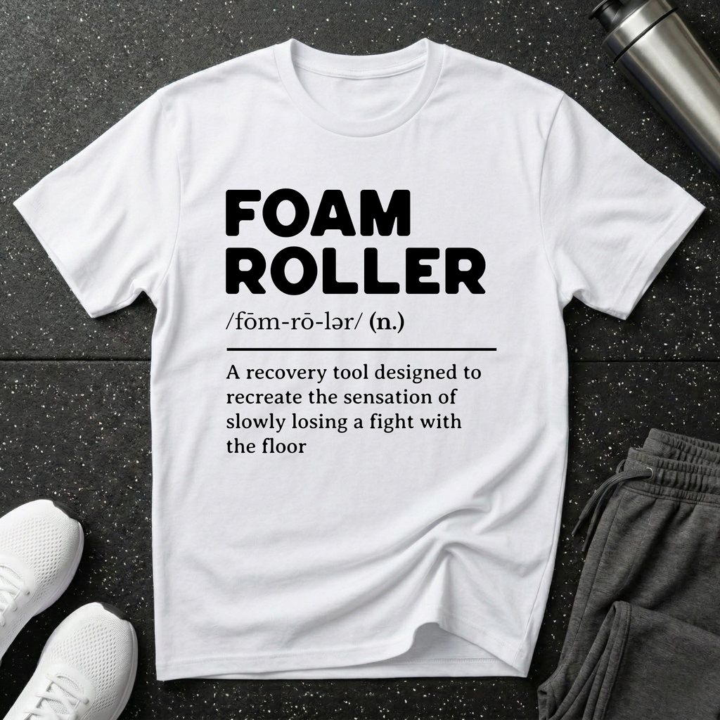 Foam Roller Definition T-Shirt