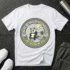 Just Resting My Eyes Panda T-Shirt