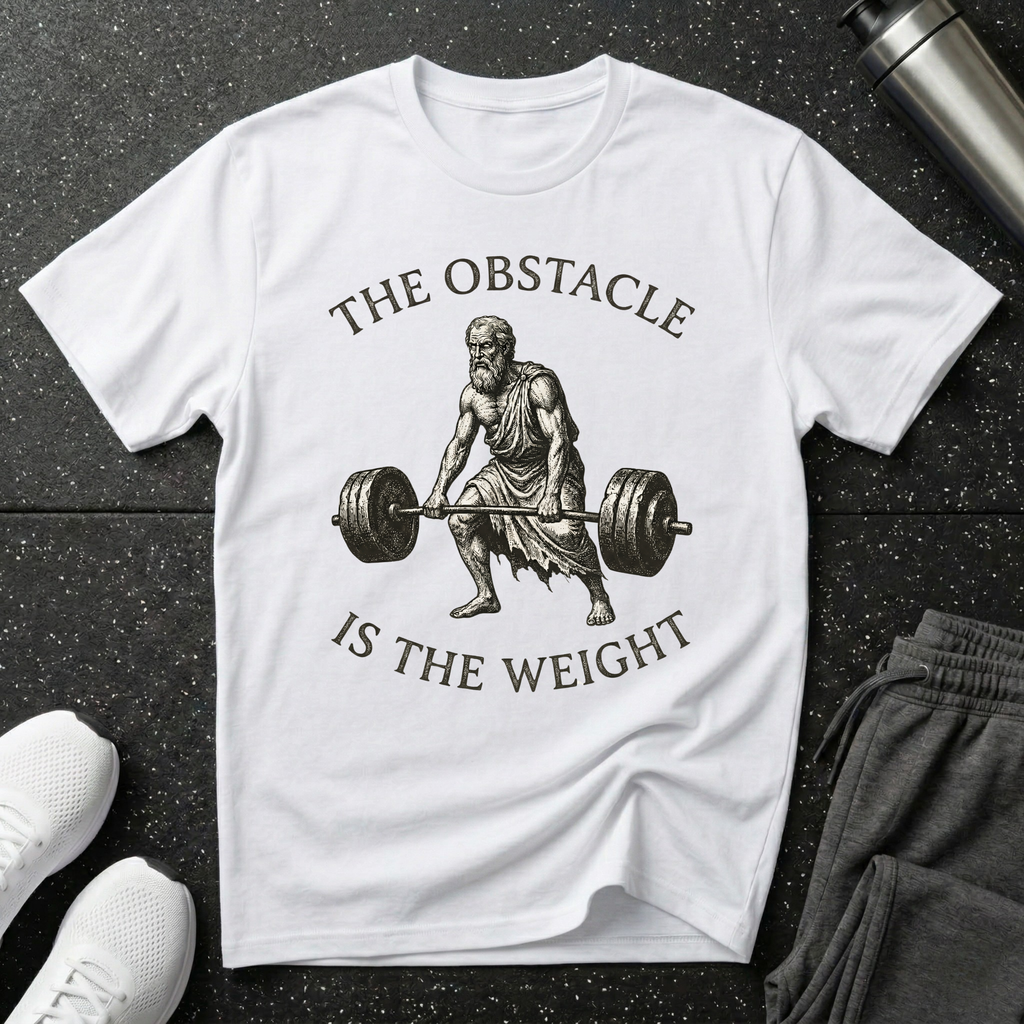 Obstacle Is The Weight T-Shirt