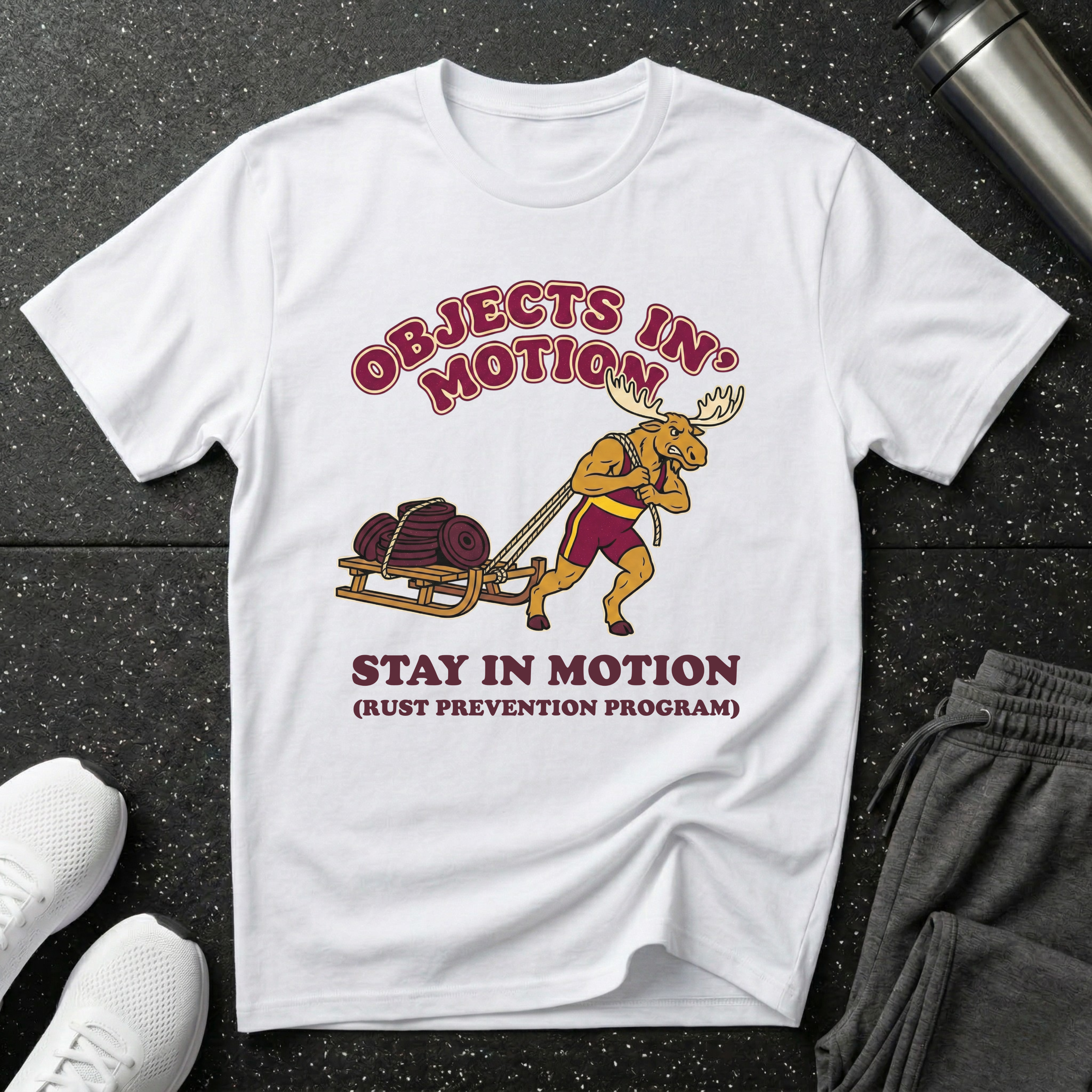 Objects Stay In Motion T-Shirt