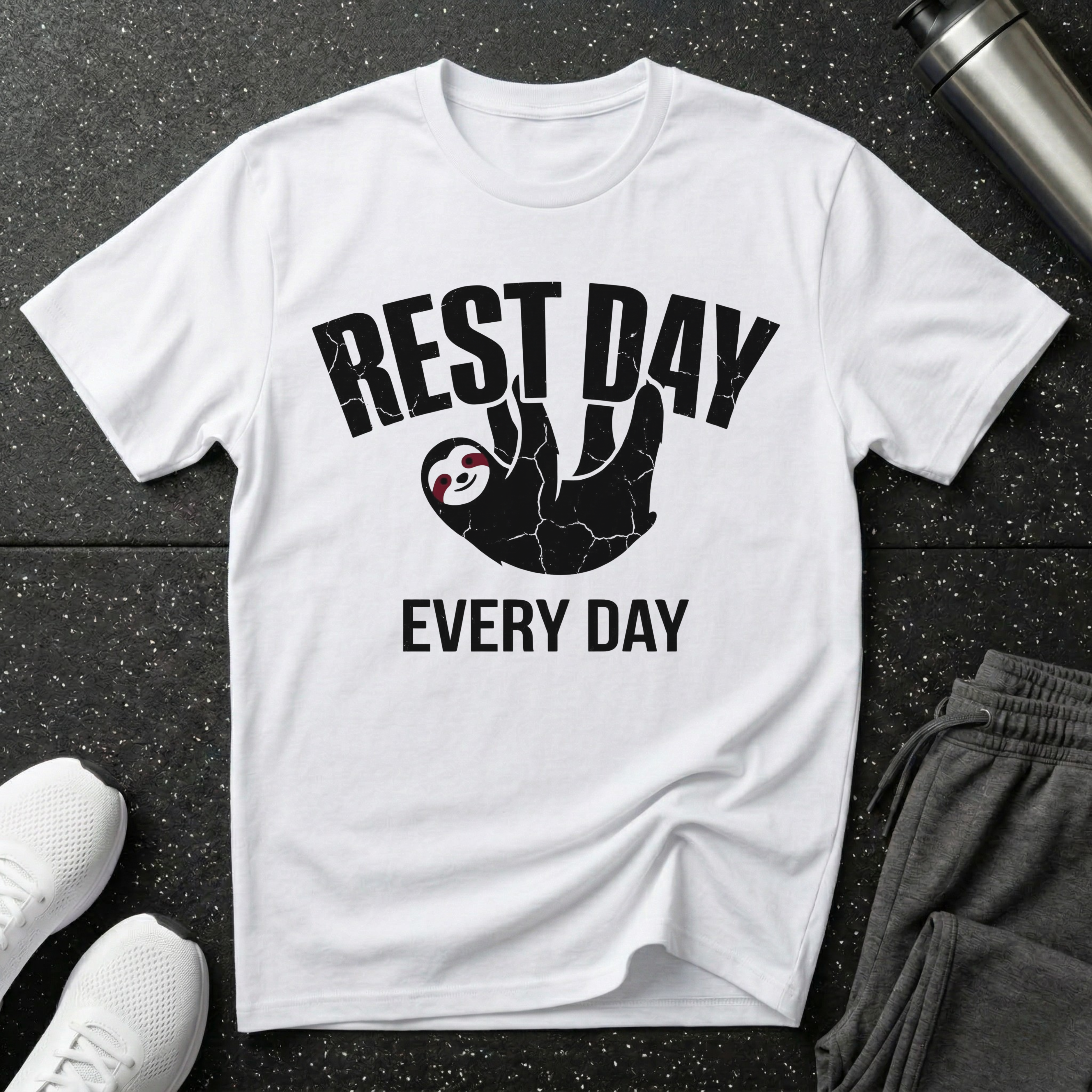 Rest Day Every Day Sloth T-Shirt