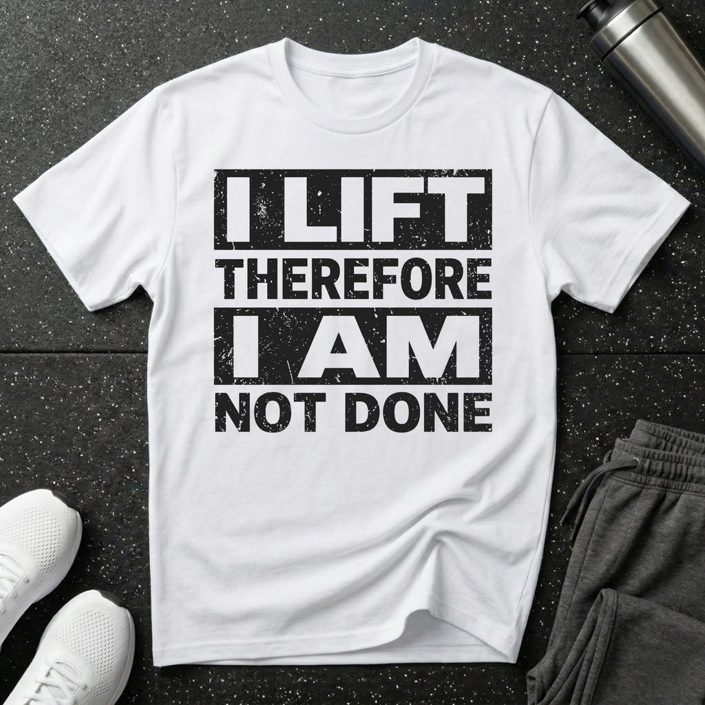 I Lift Not Done T-Shirt