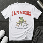 I Lift Weights To Quiet Voices T-Shirt
