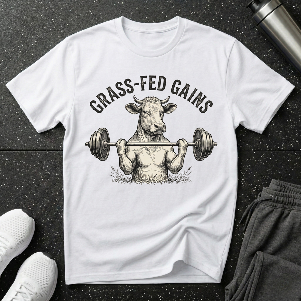 Grass Fed Gains T-Shirt