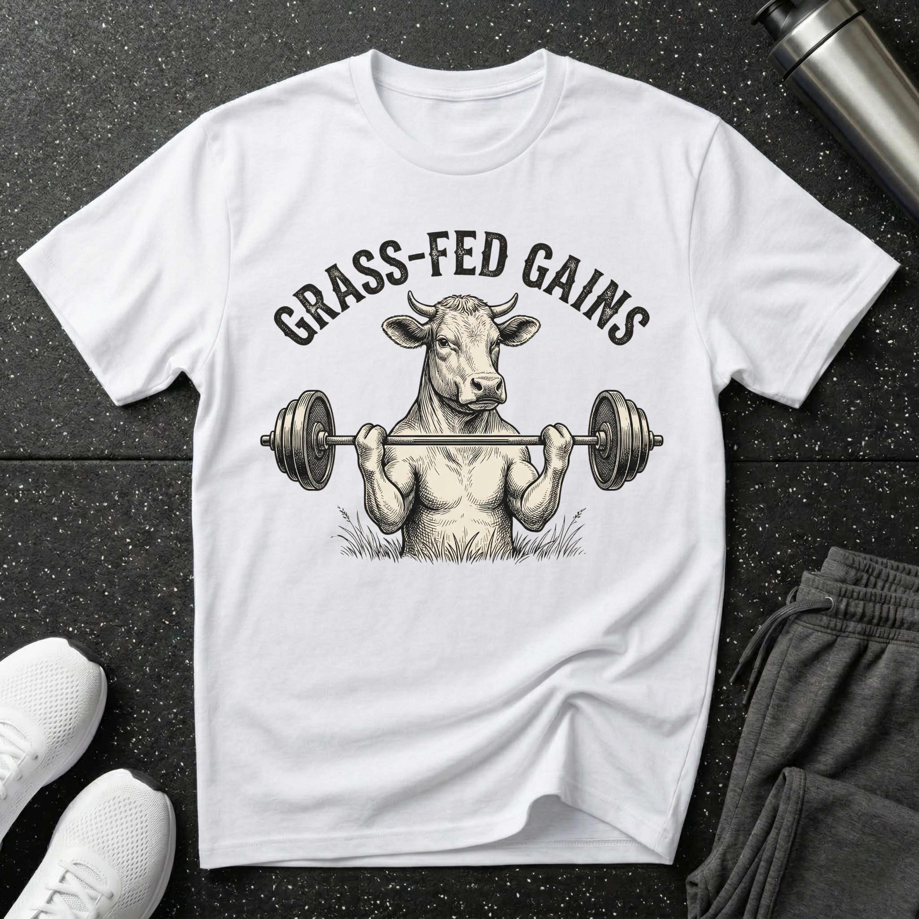 Grass Fed Gains T-Shirt