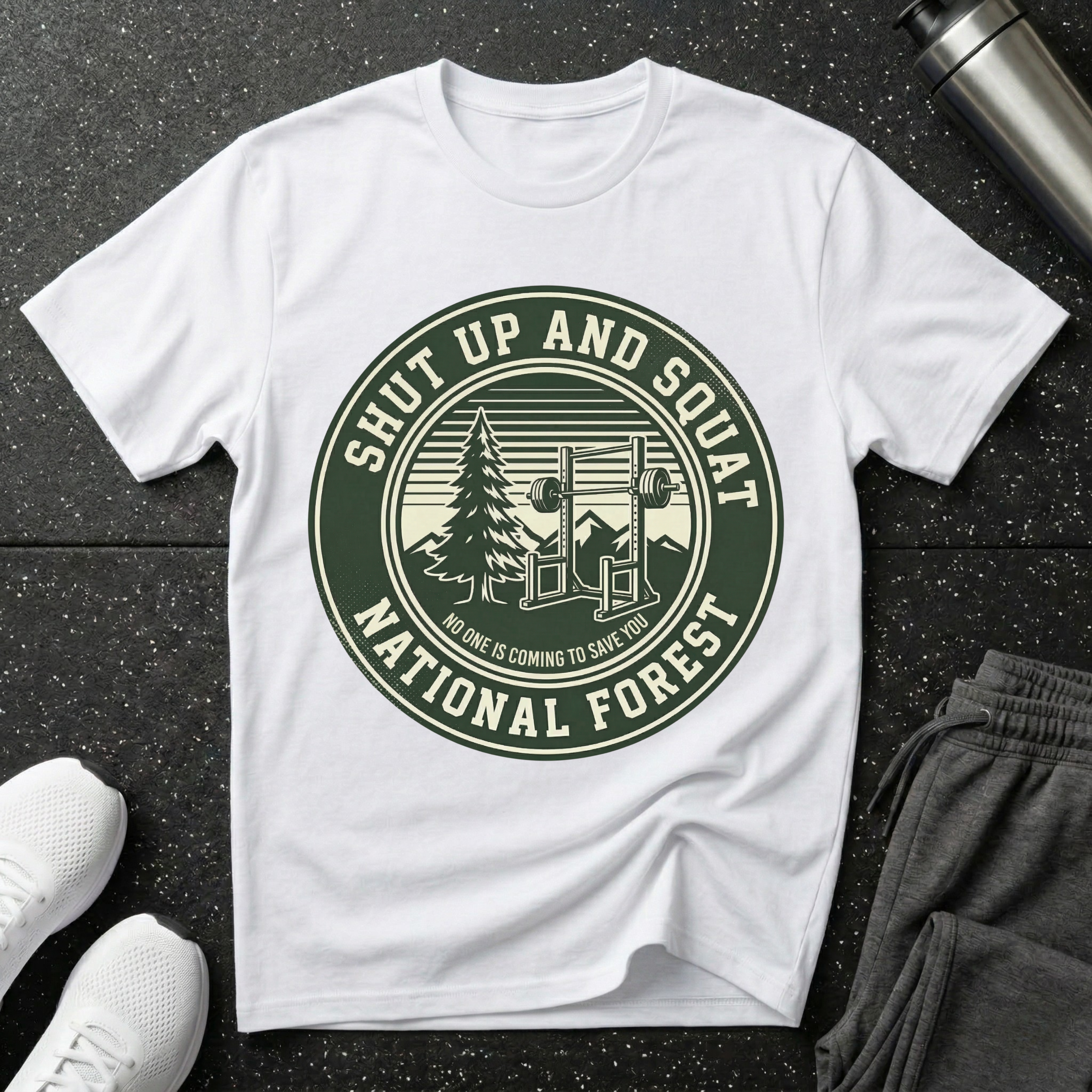 Shut Up and Squat National Forest T-Shirt
