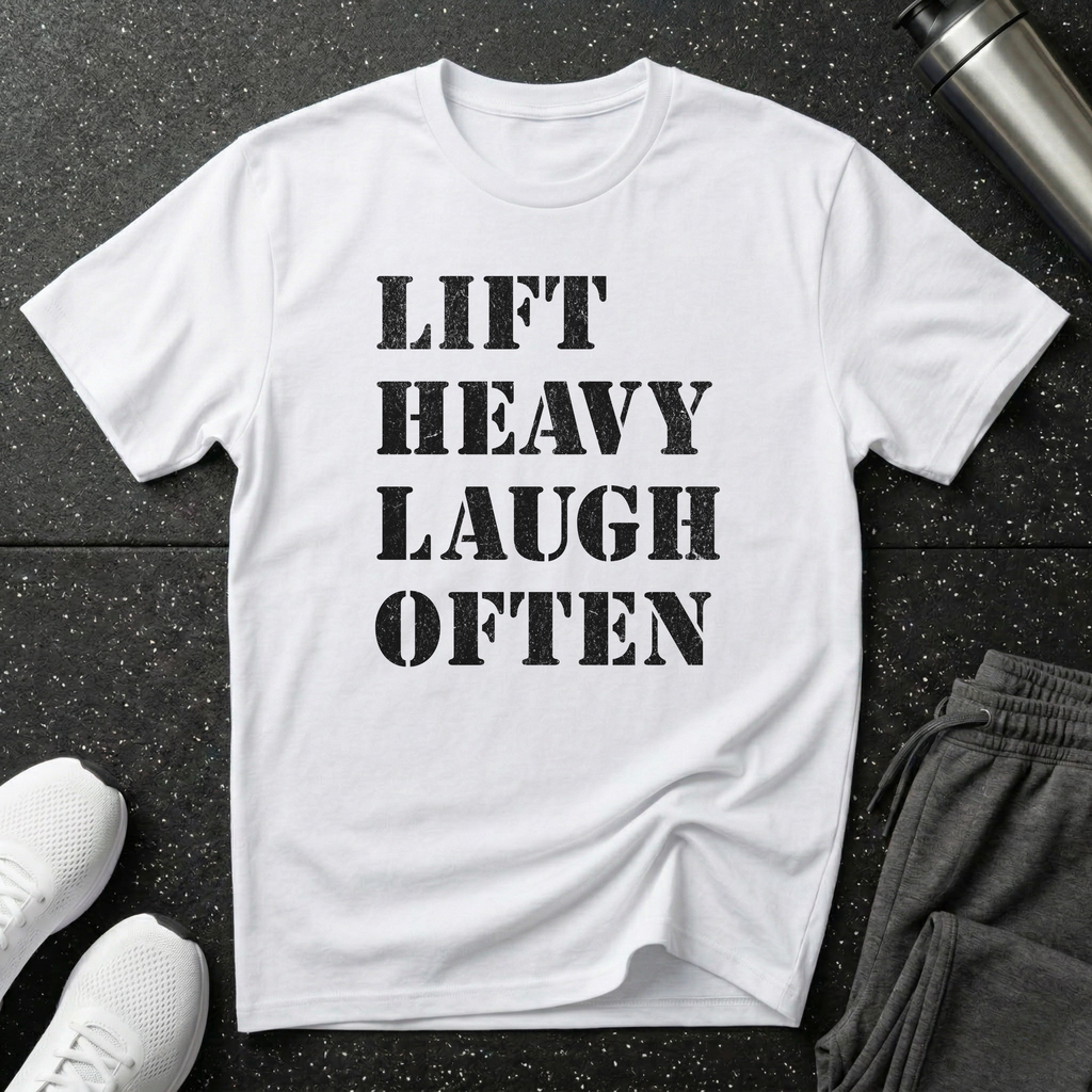 Lift Heavy Laugh Often T-Shirt