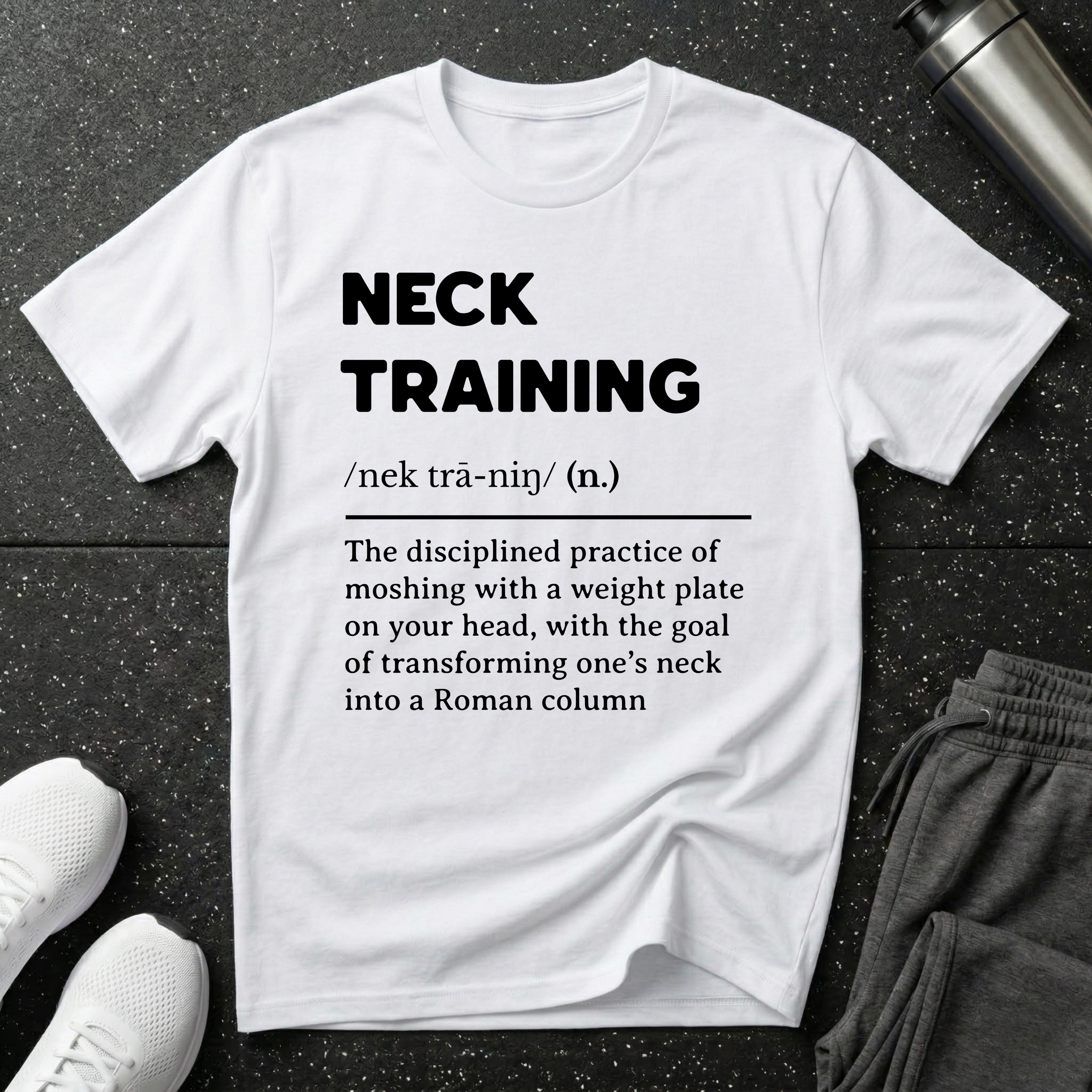 Neck Training Definition T-Shirt